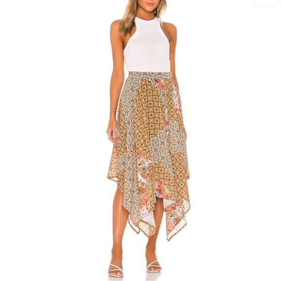 Free People Dresses & Skirts - Free People Stay Awhile Maxi Skirt in Mosaic XS